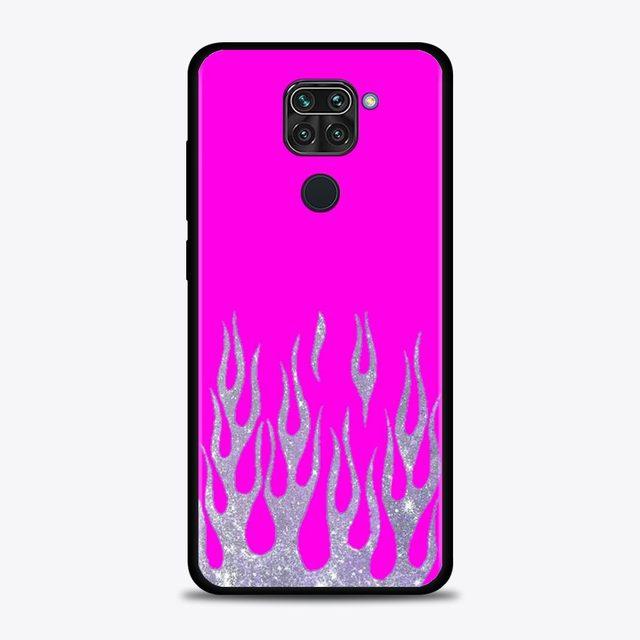 

Чехол для Xiaomi Redmi Note 10 Pro Max 5g 9 4g 9t 9s 8 8t 7 для Redmi K40 Pro Plus 9 9a 9c, модный красивый чехол с пламенем и огнем Redmi Note 10Pro Max