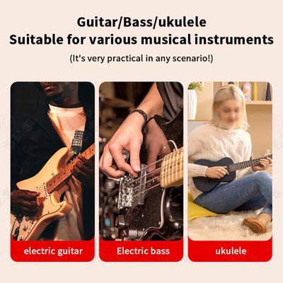 Supporto per Strumenti Pieghevole a Cavalletto - Eccellente Stabilità Antiscivolo, Supporto Portatile in ABS per Chitarre Acustiche ed Elettriche di Tutte le Dimensioni