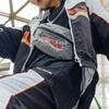 Li-Ning Back To The Future Collaboration Series Universal Pictures Zippered Fabric Crossbody Bag Shoulder Bag Waist Bag Unisex bags Gray ABDR508-1