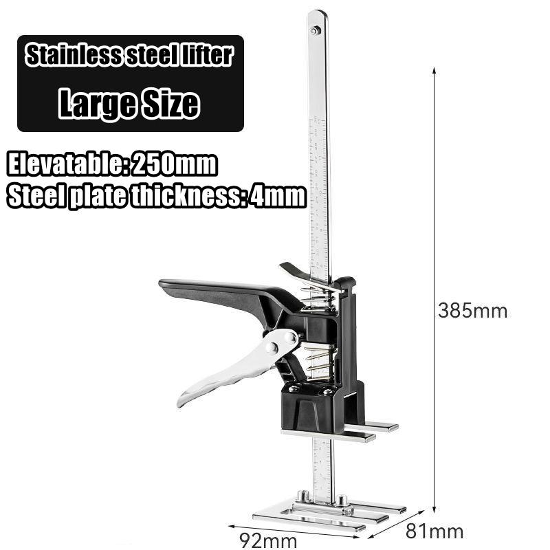 Labor Saving Arm Board Jack Elevator Cabinet Lifter Height Locator Adjusting Lifter Multifunctional Anti-Slip Hand Lifting Tool