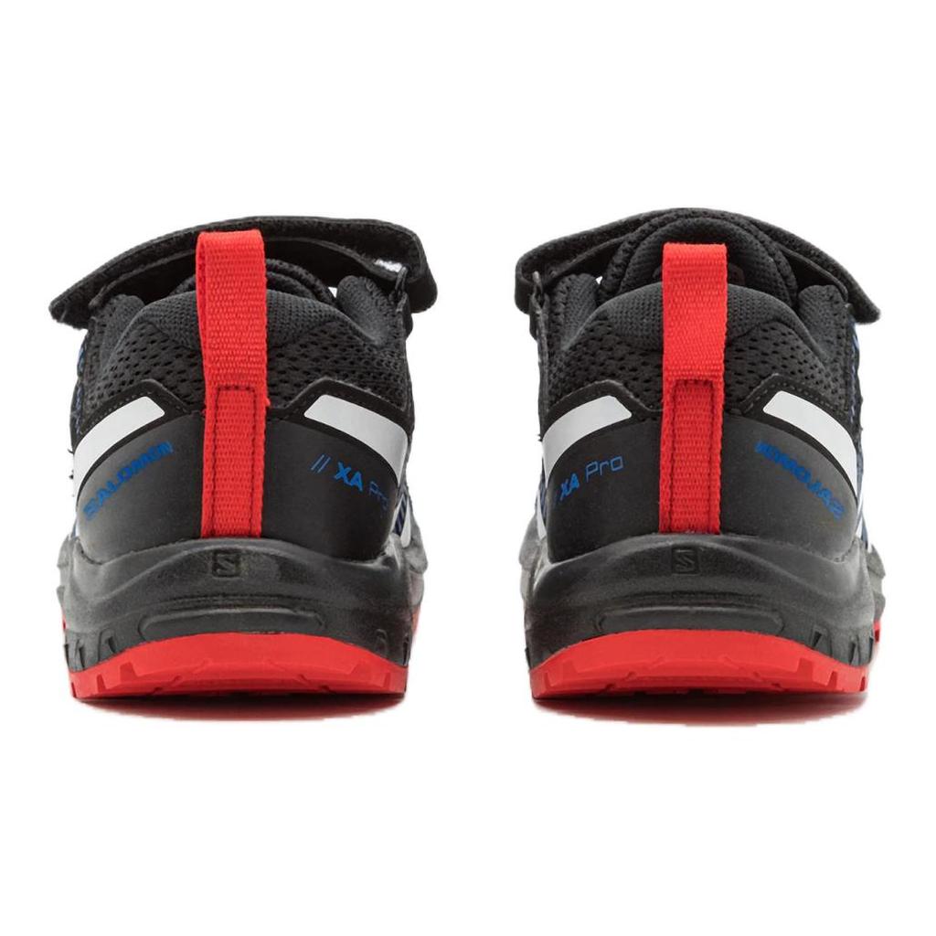 Salomon Xa Pro V8 Simple Comfortable Shock Absorbing Durable Low Top Outdoor Shoes Kids Shoes Black Blue 471415
