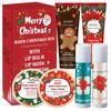 Christmas Hand Cream + Lip Balm + Anti-chapped Skin Care Set, Away From Dryness, All-around Moisturizing and Hydrating, Perfect Christmas Gift