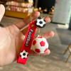 Fußballtrikot Schlüsselanhänger Schultaschenanhänger Puppe Event-Souvenir Auto-Schlüsselanhänger Kleines Geschenk