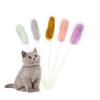 Set of 5 Rabbit Hair Cat Teasers – Feather-Like Fluffy Cat Toys Stimulate Your Cat's Hunting Instinct, Perfect for Indoor Cats, Colorful and Great