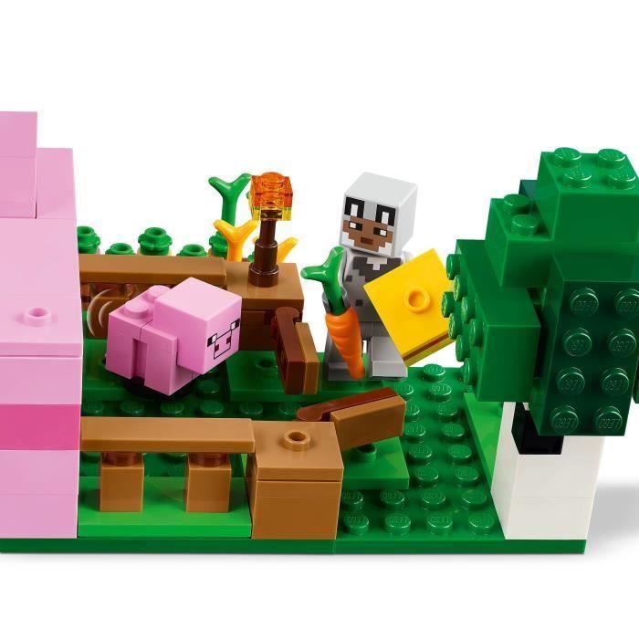 LEGO Minecraft 21268 La maison de Porcelet - Jeu de construction pour enfant dès 7 ans
