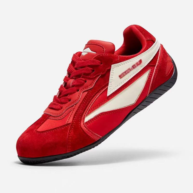 

Trendy soft-soled little white shoes breathable women s single shoes summer new casual sports shoes 40 красный