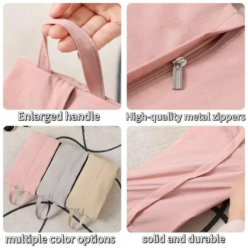 Socks and Underwear Storage Bag New High Capacity Portable Travel Sorting Small Bag Folding Hand Wash Cloth Makeup Bag