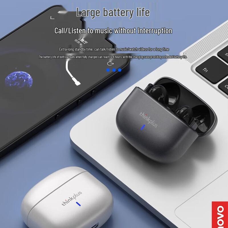 Lenovo TW50 True Wireless Bluetooth Earbuds