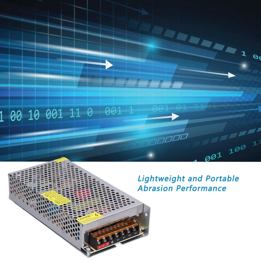   Switching Power Converter, Aluminum Alloy Power Supply 100W 24V with    , for LED Light   Displays 3D Printers CCTV Cameras  