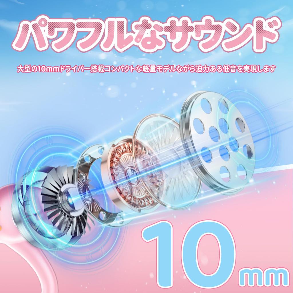 Boytond Bluetooth Wireless Bluetooth Sound LED Comfortable IPX7 for Suitable for Web YYK-Q35 Earphones, Ear-Hook 5.3, Hi-Fi Quality, Display, Fit,