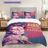 David Bowie Legendary Icon Threepiece Set 1 Duvet Cover 2 Pillowcase Without Core Bedding Set Soft And Comfortable Christmas Birthday Gift