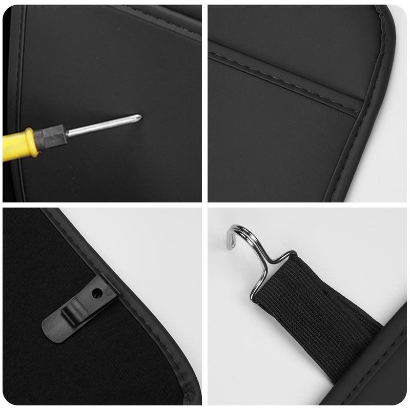 For Alfa Romeo Car Seat Back Anti-kick Pad Protector Mat Anti Scratch Organizer For Alfa Romeo 159 Giulietta 156 147 Giulia Mito