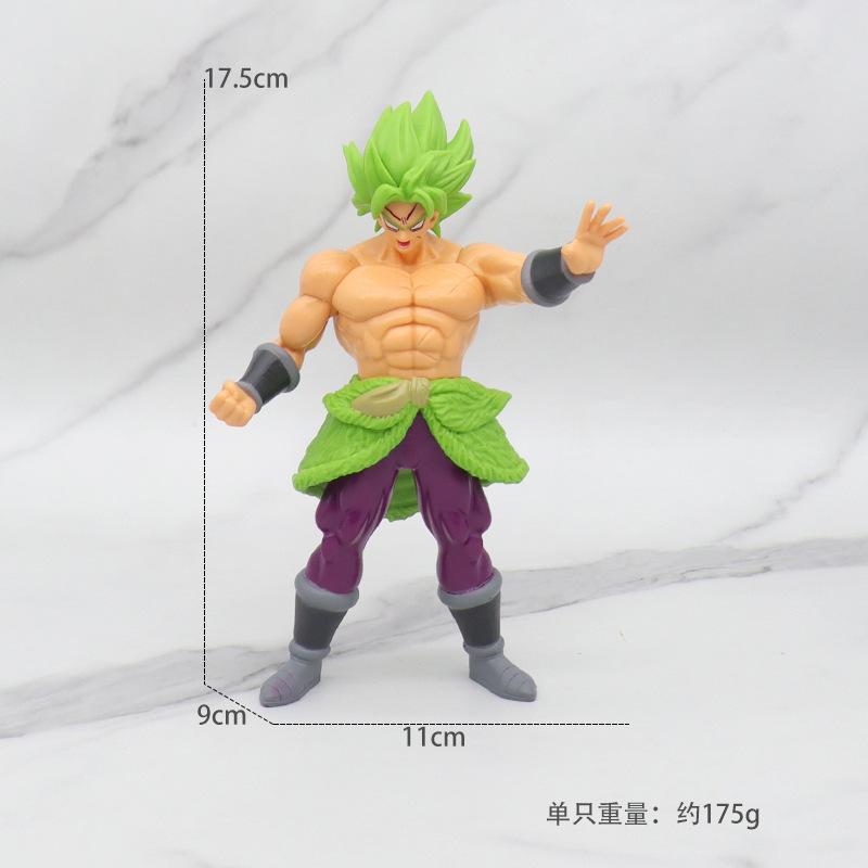 In Stock Anime Dragon Ball Z Super Saiyan  Model Son Goku Scene PVC Action Figure 18cm Statue Collectible Action Model Toy Gifts