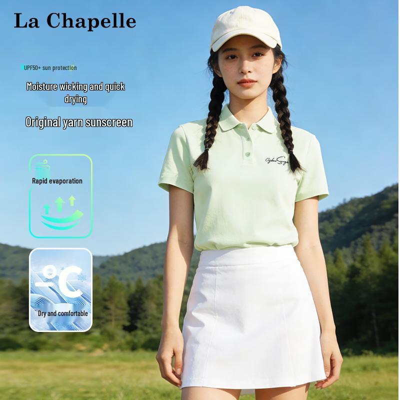 La Chapelle Women's Cooling Sun Protection Polo Shirt