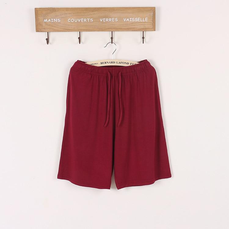 New Summer Large Size Men's Shorts Cotton Modal Casual Home Pants Thin Section Large Size Loose Shorts Pajamas Men Pajama Pants