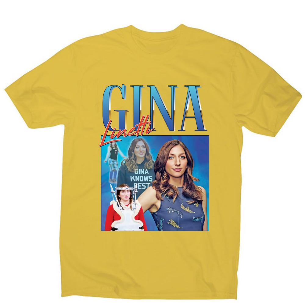 

Gina Linetti Homage Tshirt Brooklyn Nine Nine Shirt Tv Show Brooklyn 99 Inspired Gina Graphic Tee Retro 90s Vintage Tops 3XL