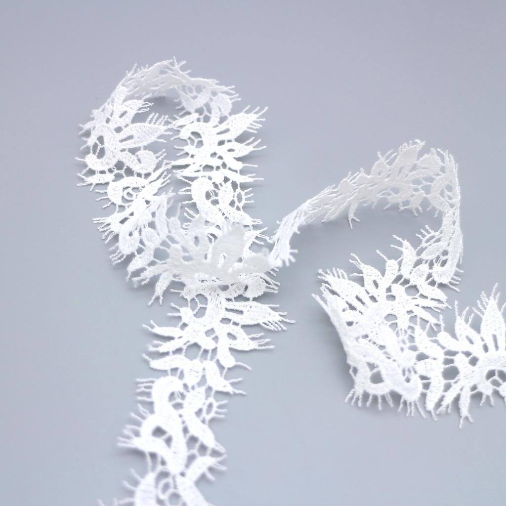 Water Soluble Fine Line Milk Silk Barcode Lace Fashion Small Fragrant Wind Women'S Lace Accessories Lace