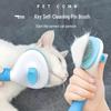 Kitten & Cat De-Shedding Comb for Short & Long Hair - Large Thinning Pet Grooming Tool