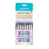 Apsara Genz Ball Pen Pack Of 1 X 10pcs Blue Ink 0.7 Mm Tip Smooth Writing Comfortable Grip For School College Office Use