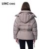 Jinyujie Women's Short Puffer Down Jacket