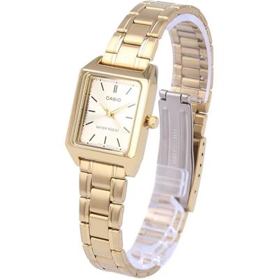 Casio Casio Standard Watch Watch Women's Analog Square Square Metal Gold LTP-V007G-9E [Para...