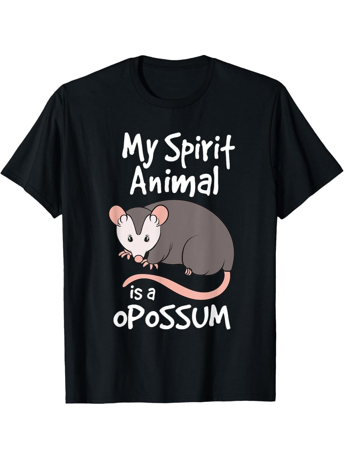 Funny Opossum My Spirit Animal Is A Opossum T-shirt Comfortable, Casual Sho S