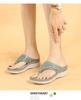 Fashion Shoes for Women Summer Plus Size 36-42 Fashion Comfortable Wedges Casual Flip Flops Hollow Out Non-slip Sandals Outside Slippers