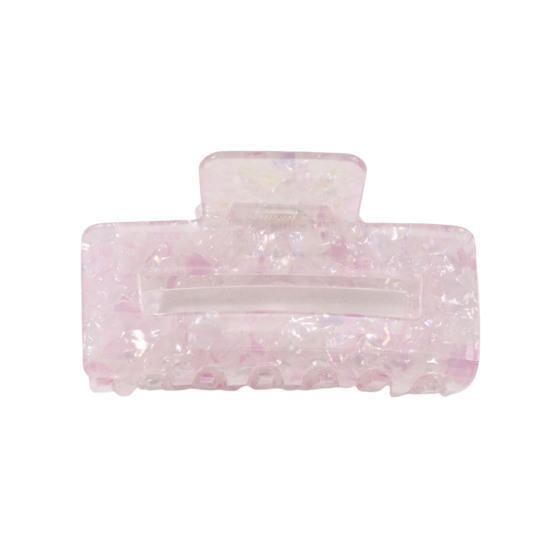 Hair Claw Hollow Rectangle Shape Back Head Shower Clip Strong Grip Medium Size Shark Hair Claw Versatile Hair Accessory