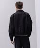 Decoroso Curved Raglan Blouson Jacket [Black]