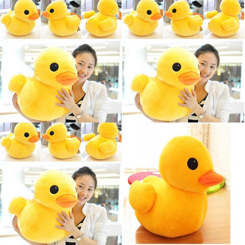 20cm 8" Lovely Yellow Duck Stuffed Animal Plush Soft Toy Perfect Pillow Gift