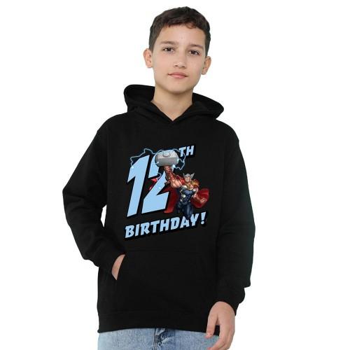Marvel Childrens/Kids Thor 12th Birthday Hoodie