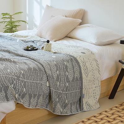 Four-layer Cotton Gauze Tassel Edge Throw Blanket Towel Quilt Sofa Towel Single Double Lunch Blanket Multi-use Cover Blanket For Home