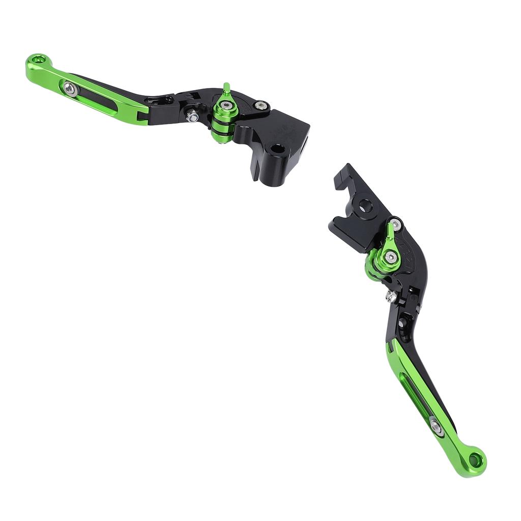 1 Paar Motorrad Kupplungshebel Klappbar Aluminiumlegierung 6 Gänge Einstellbarer Lenker Bremskupplung
