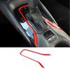 Red Car Console Gear Shift Box Panel Trim For Toyota Corolla Cross -2025