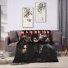 Leon Kennedy Requiem  Resident Evil 9 Requiem Blanket  Warm Plush Throw Blanket For Boy Girl Bedroom Flannel Bedspread Bed Cover