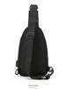 Men's Water-repellent Crossbody Chest Bag with USB Charging