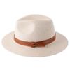 Panama Straw Hat Summer Men Women Wide Brim Beach UV Protection Fedora Hats