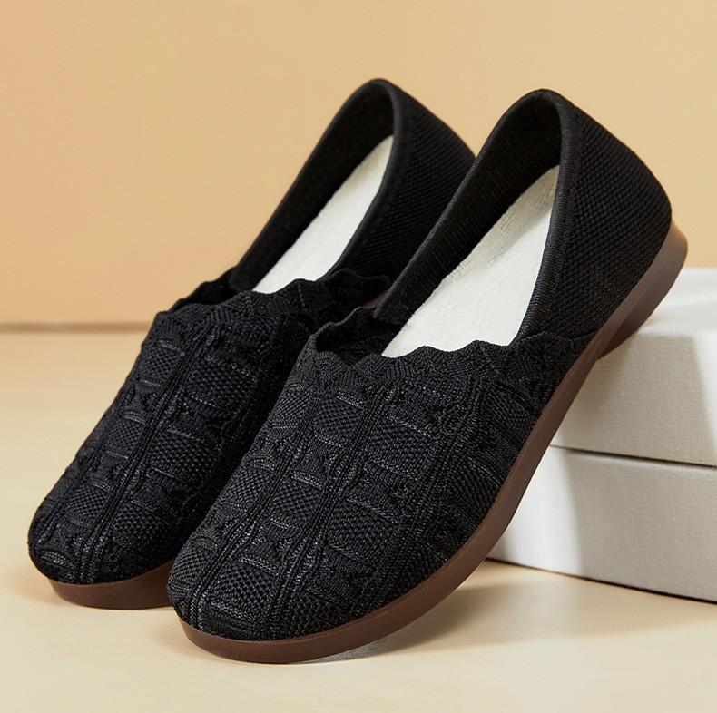 New shallow single shoes casual mother shoes breathable