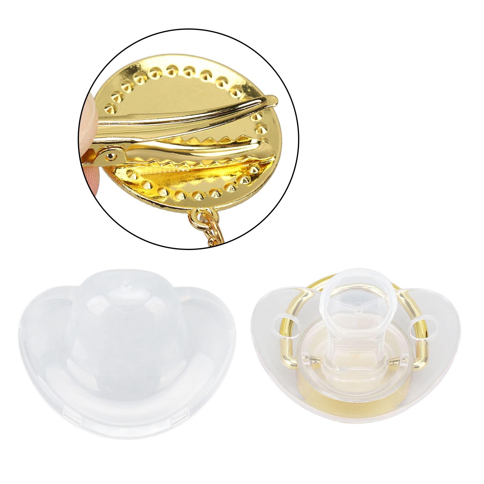Baby Speen Tandjes Gouden Strass Speen Speen voor Baby Doop Baden