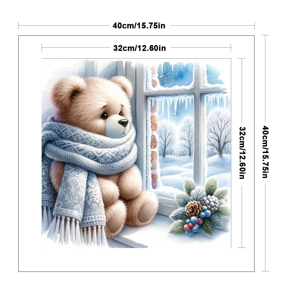 Cartone Animato Ricamo Completo Filo Eco-cotone Kit Punto Croce Stampato 11CT Opera d'Arte
