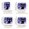 Case For Airpods 2 1 Pro Pro2 3 4 Pro3 Clear Earphone Cases Cover Van Gogh Art Cat