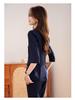2025 New Style Black Formal Women's Plus Size Blazer Suit for Interviews and Professional Workwear