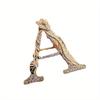 Women Men Number 5 Crystal Exquisite Elegant Pin Badges Fashion Classic Lady Rhinestone Brooch Jewelry