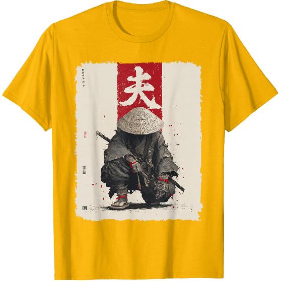 Samurai, Warrior, for Men | Japanese Ninja, Anime, Katana T-Shirt