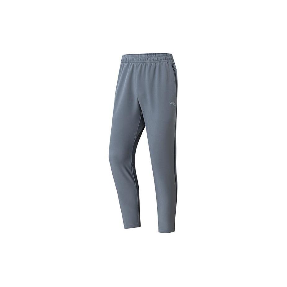 Anta Knitted Sweatpants Men s Smoke Coal Gray 952415501-2 3XL