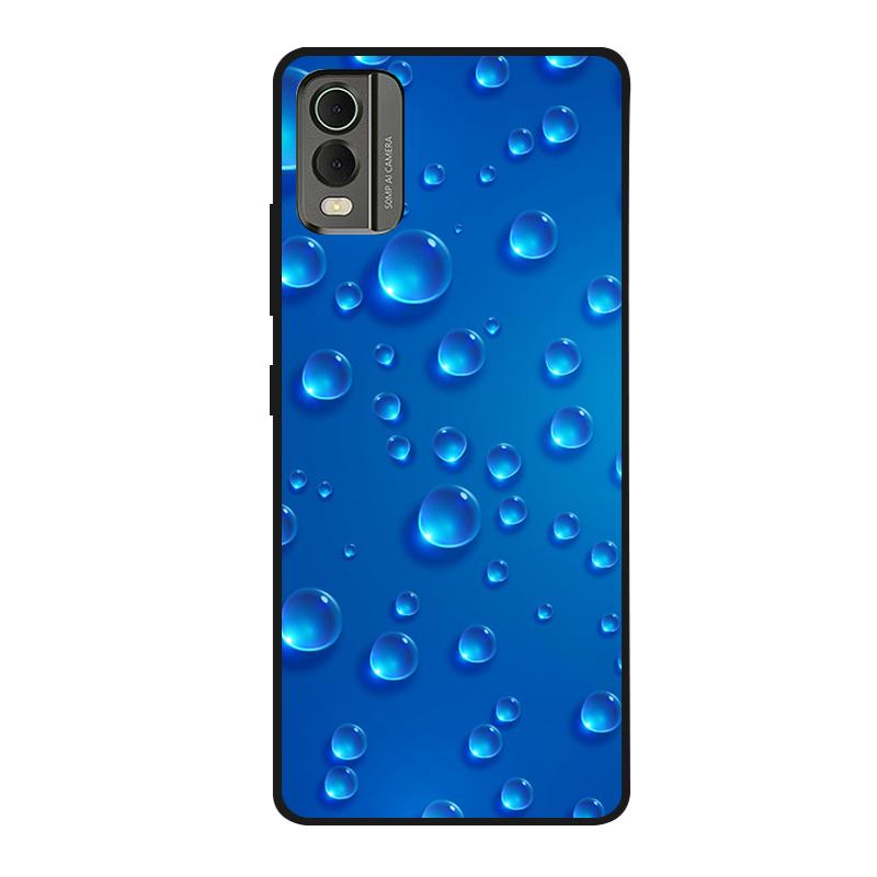 Pentru husă Nokia C32 C 32 Silicon moale Pictată Rezistentă la șocuri Huse spate Pentru Nokia C32 Husă TPU Coques NokiaC32 Desene animate drăguțe