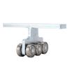 6 Wheel Trolley Electric Hoist Easy Installation Pulley Assembly Rollers Silent for Sliding Door