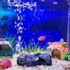 Aquarium Hollow Log Decor Multifunction Resin Fish Shrimp Hiding Cave Aquarium Oxygen Set Bubble Stone Aquarium Air Pumps Accessories