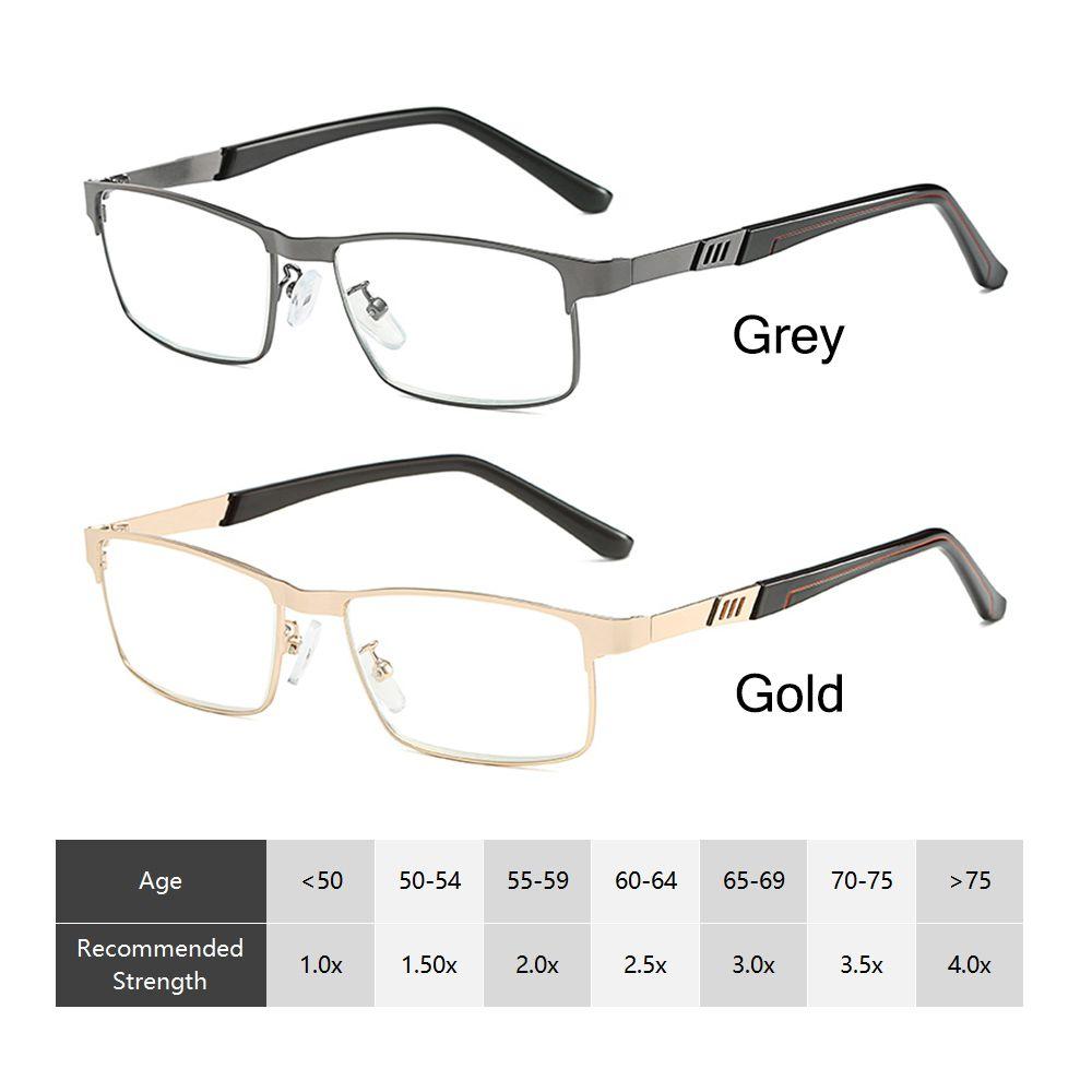 Anti Blue Light Men Business Reading Glasses Computer Readers Men's Presbyopic Glasses Optical