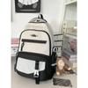 Korean Version Super Large Capacity Multifunctional Student Schoolbag Backpack